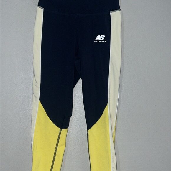 NEW BALANCE athletic leggings, color block - Picture 4 of 7